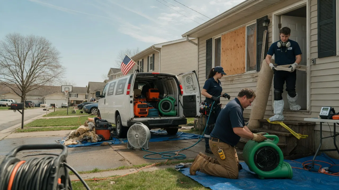 Water Damage Restoration in Camp Hill, PA near me